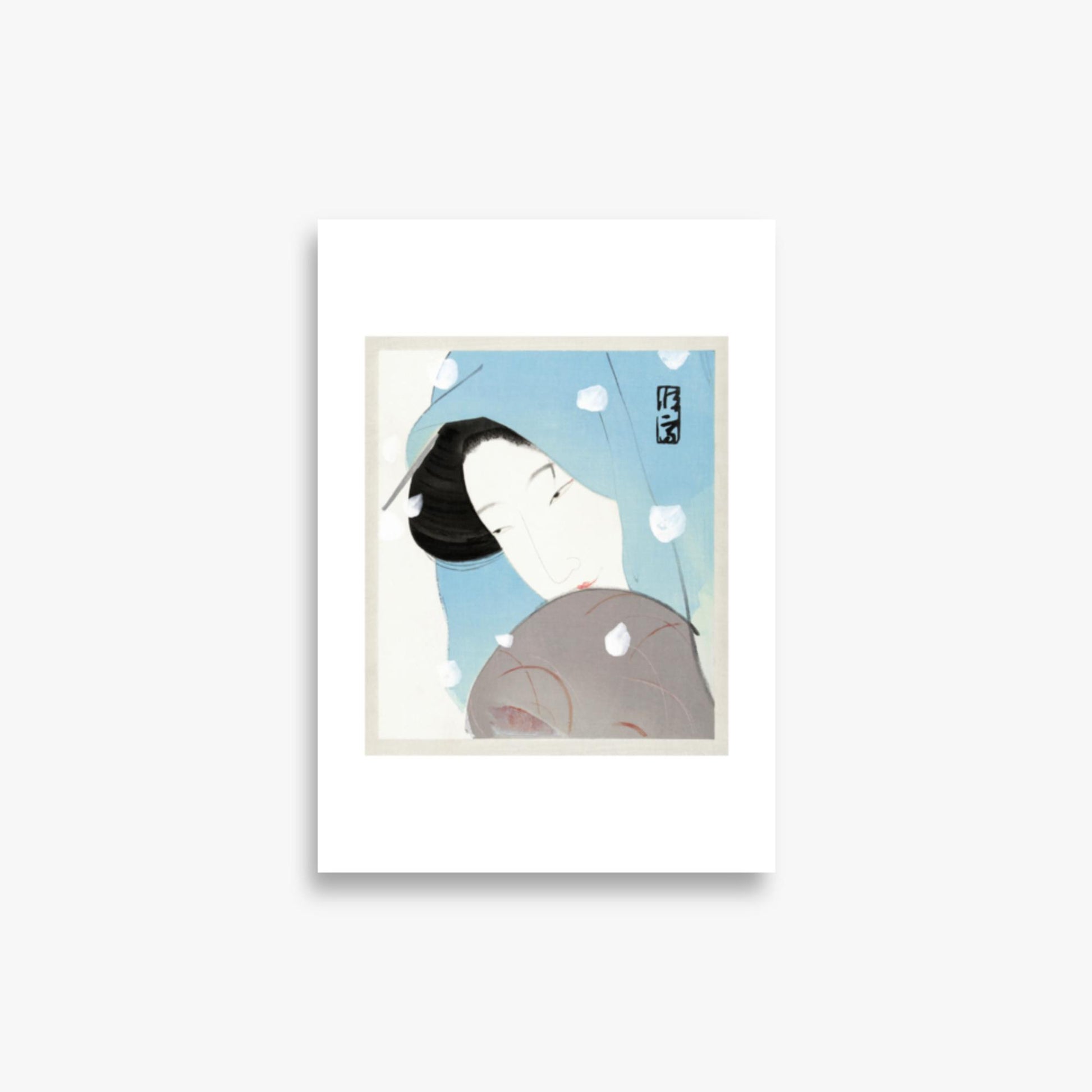 Kitano Tsunetomi - Umegawa 21x30 cm Poster