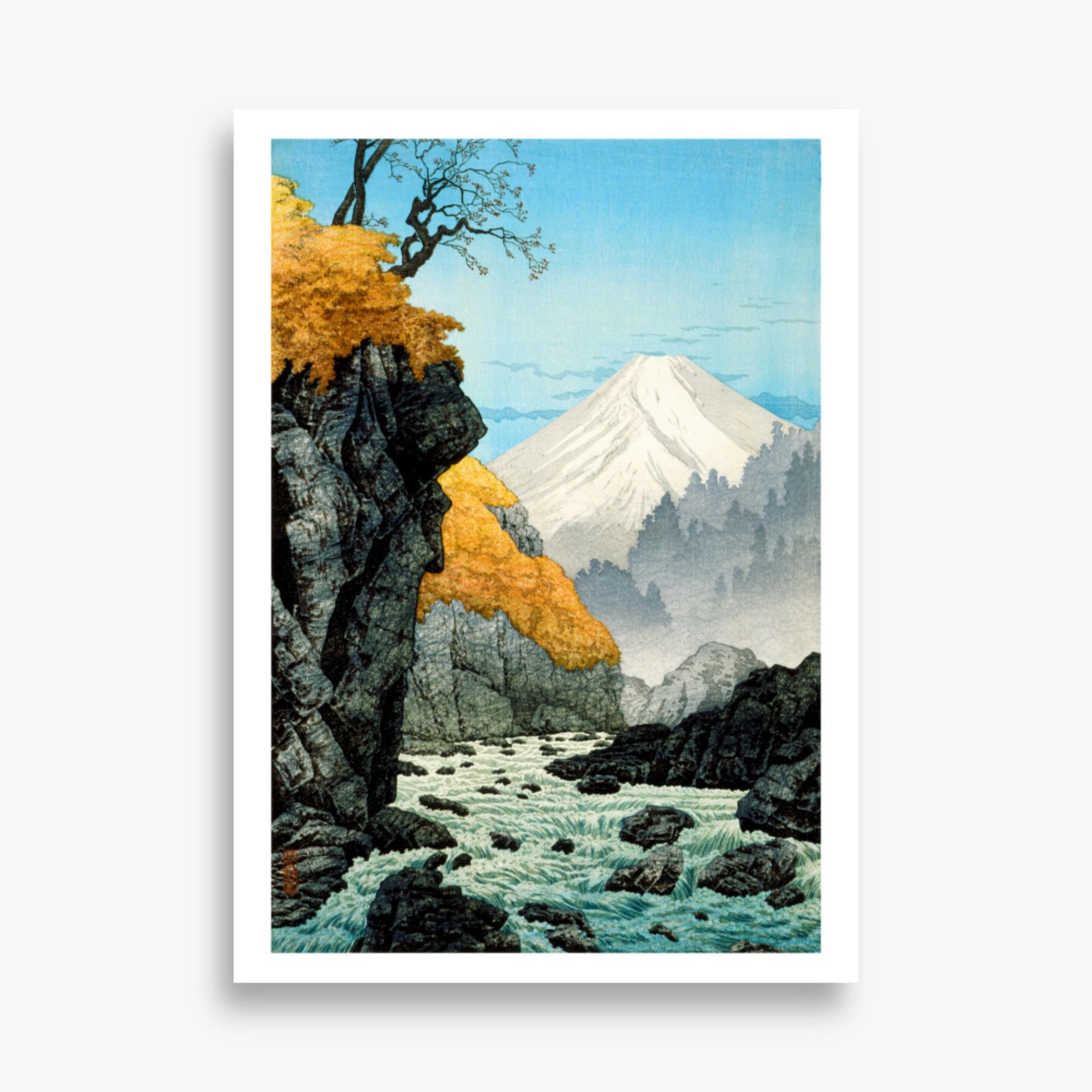 Takahashi Hiroaki (Shōtei) - Foot of Mount Ashitaka 50x70 cm Poster