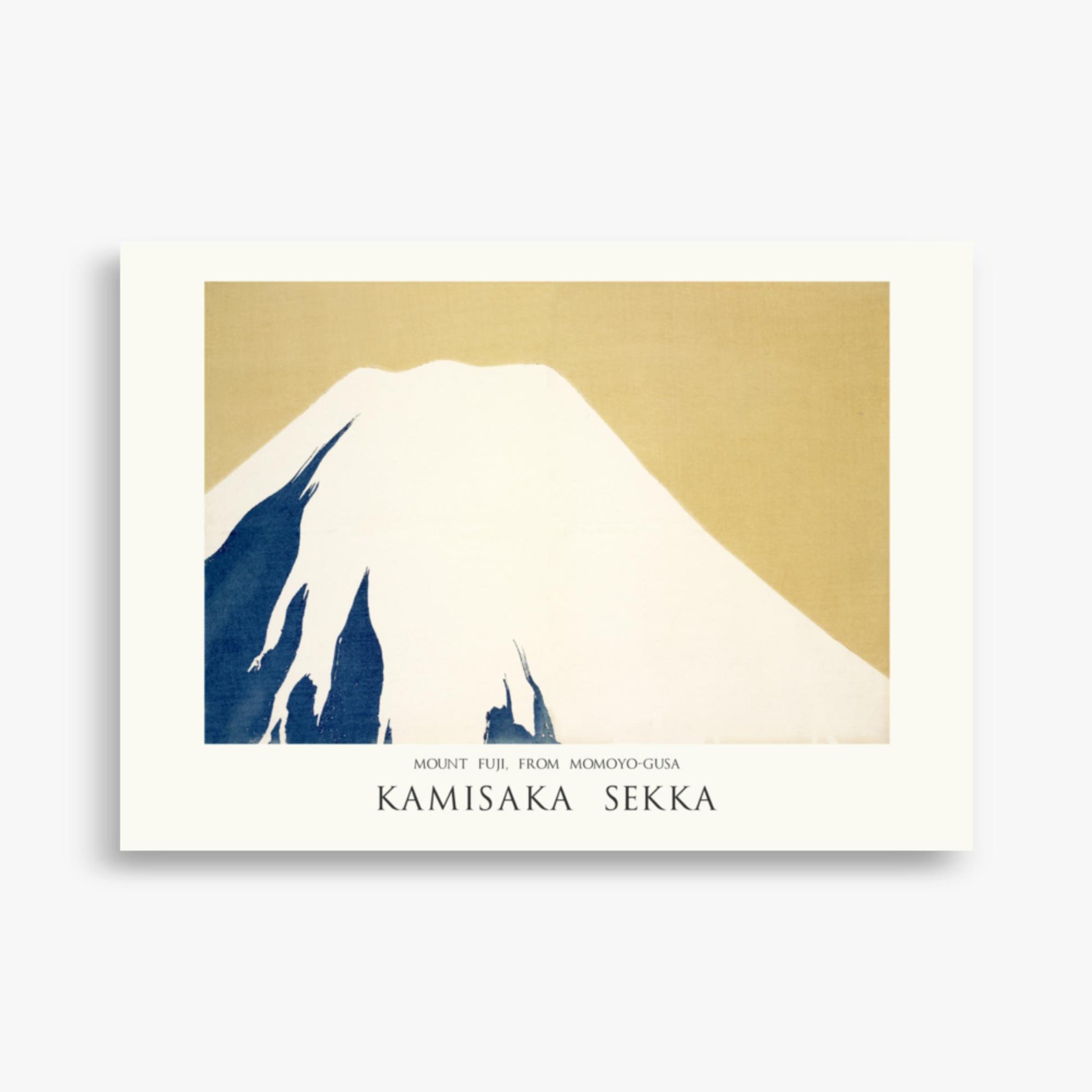 Kamisaka Sekka: Mount Fuji, from Momoyo-gusa - Japandi - 50x70 cm Poster