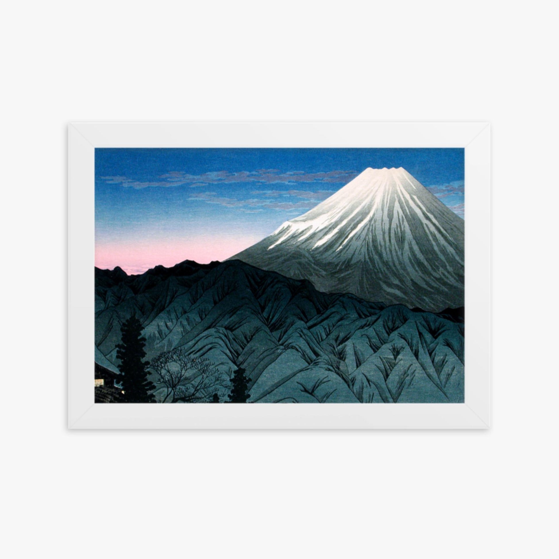 Takahashi Hiroaki (Shōtei) - Mount Fuji From Hakone 21x30 cm Poster With White Frame