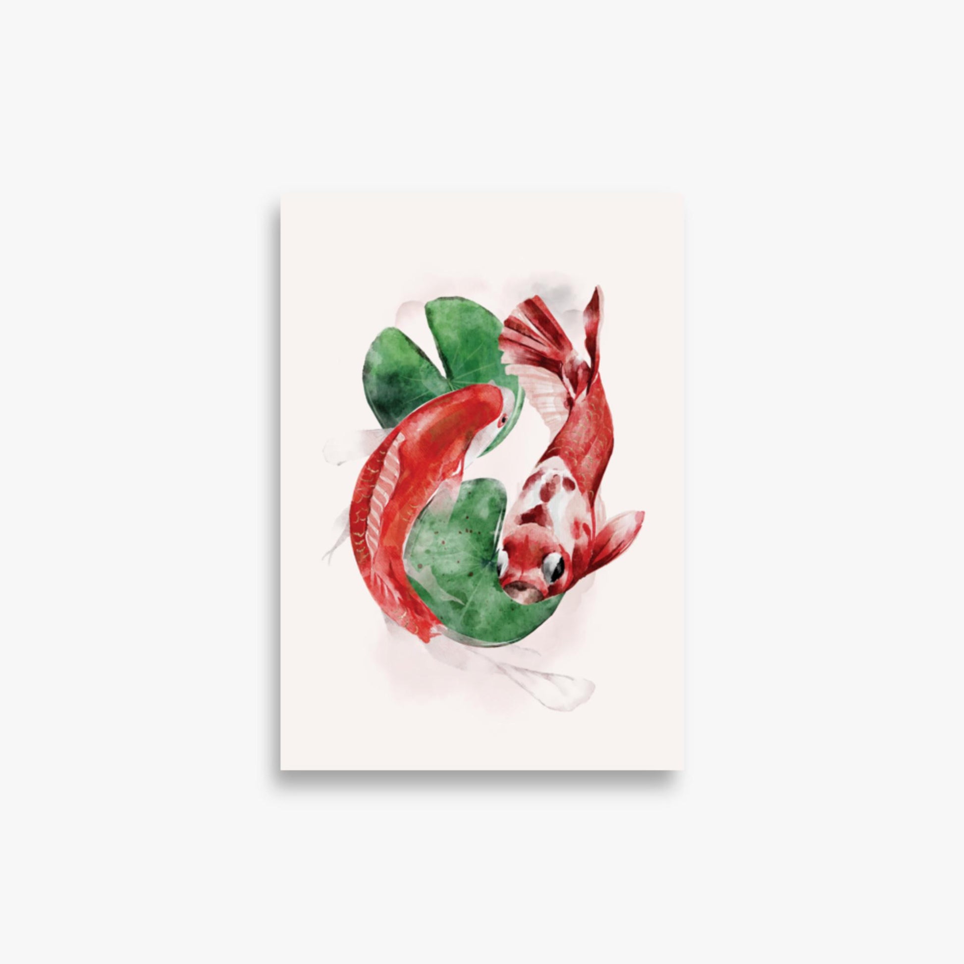 Modern illustration: Koi 21x30 cm Poster