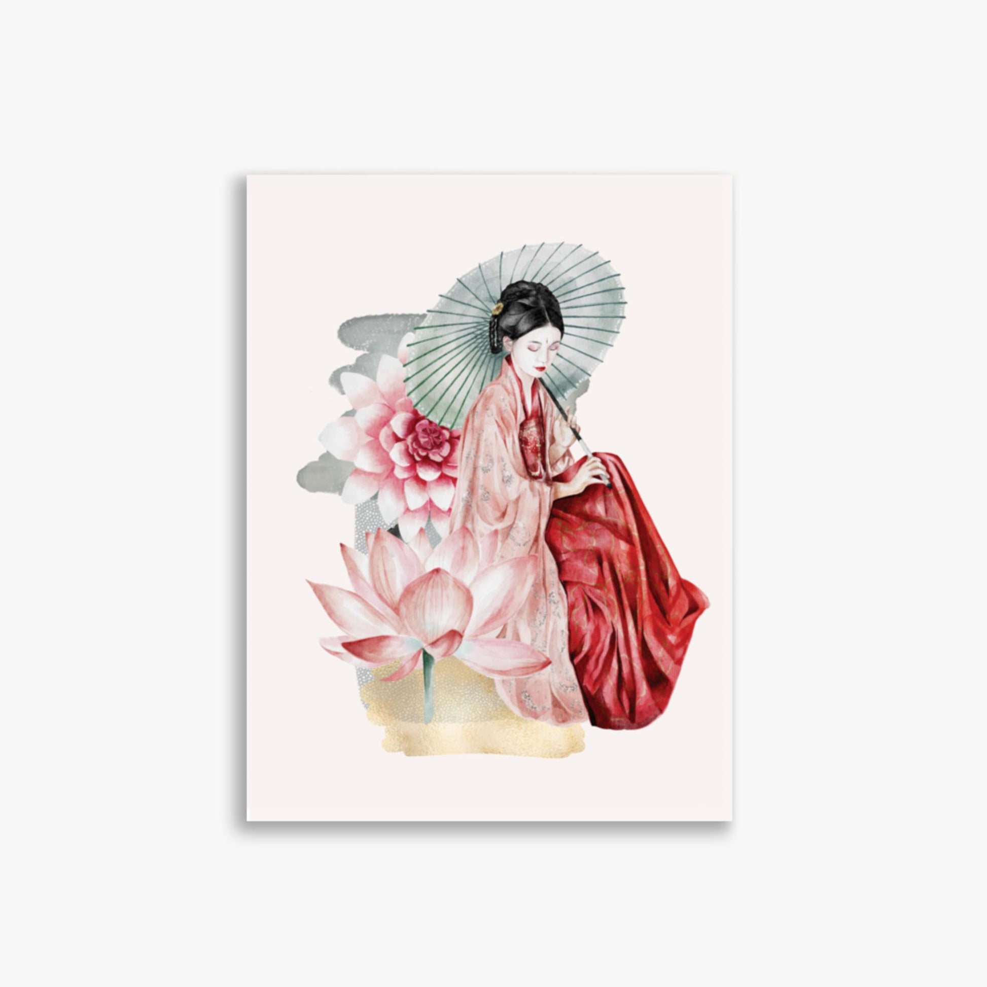 Modern illustration: Serenity 30x40 cm Poster