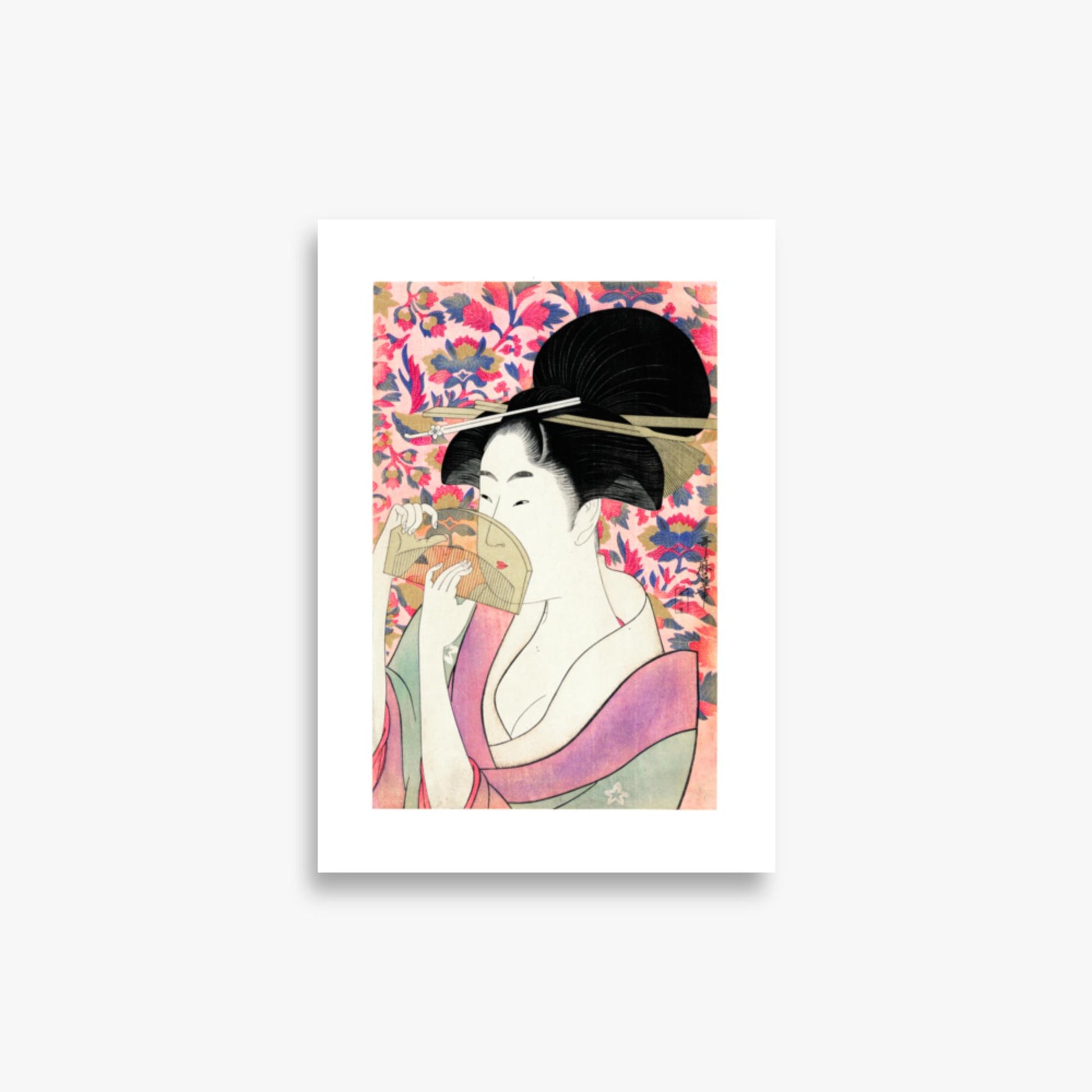 Utamaro Kitagawa - Kushi  21x30 cm Poster