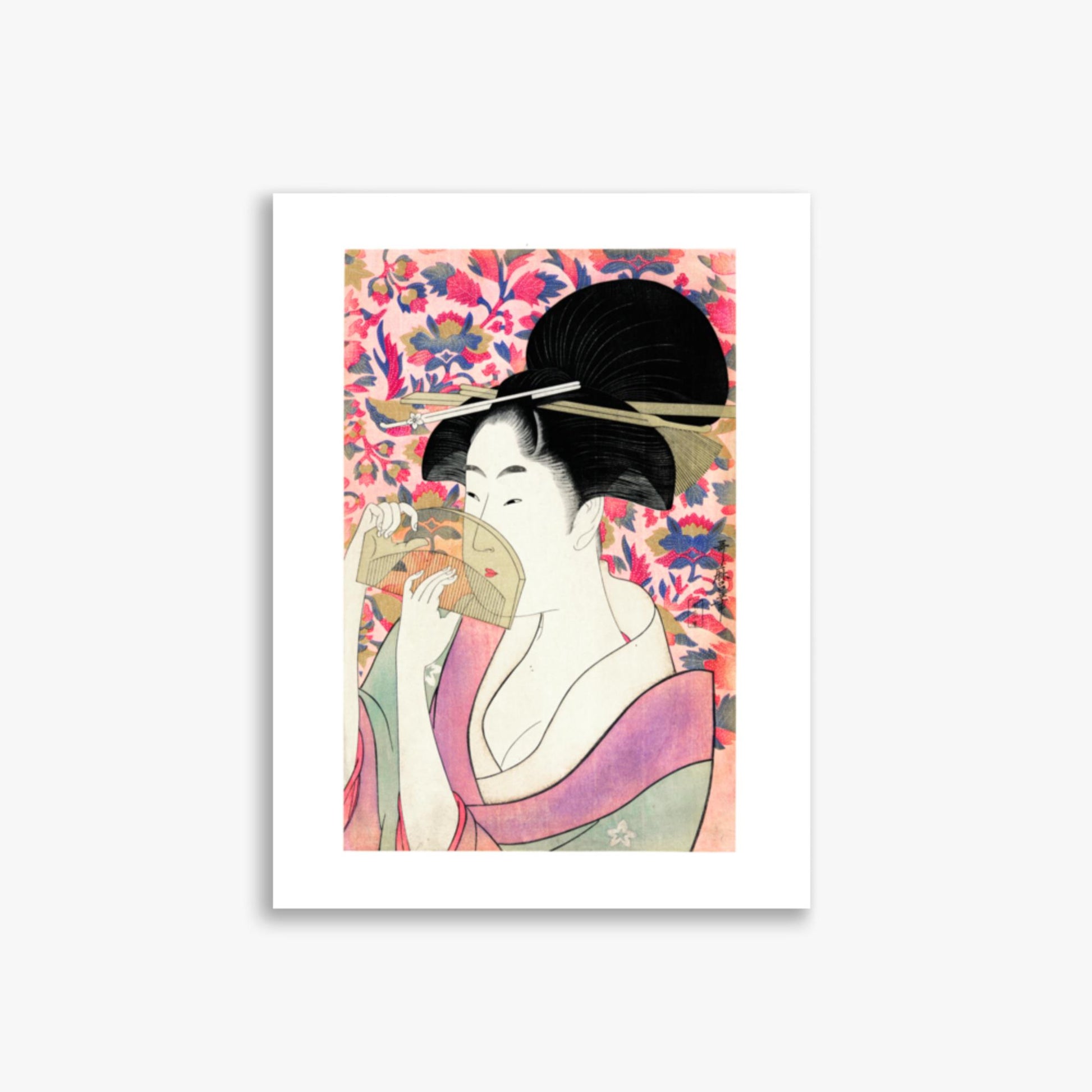 Utamaro Kitagawa - Kushi  30x40 cm Poster