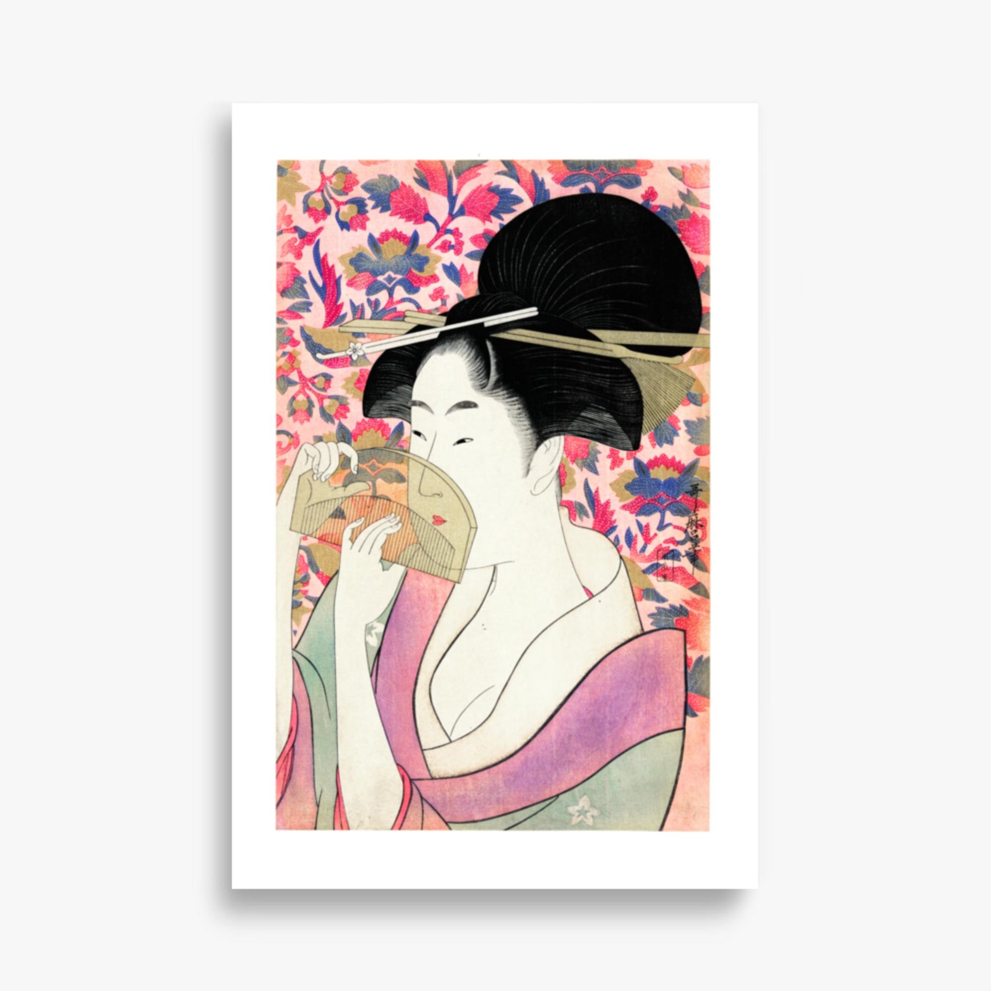 Utamaro Kitagawa - Kushi  61x91 cm Poster