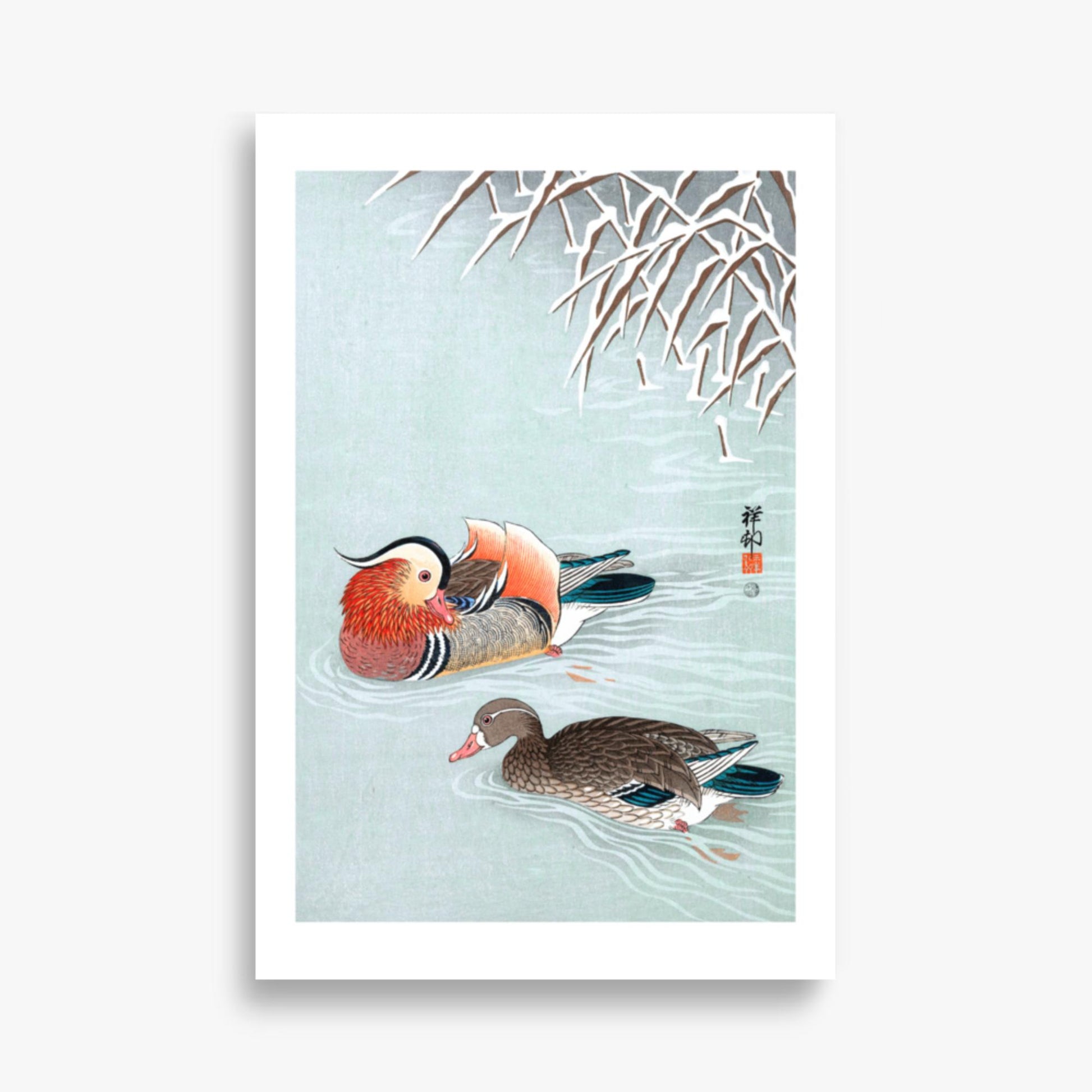 Ohara Koson - Mandarin Ducks 61x91 cm Poster