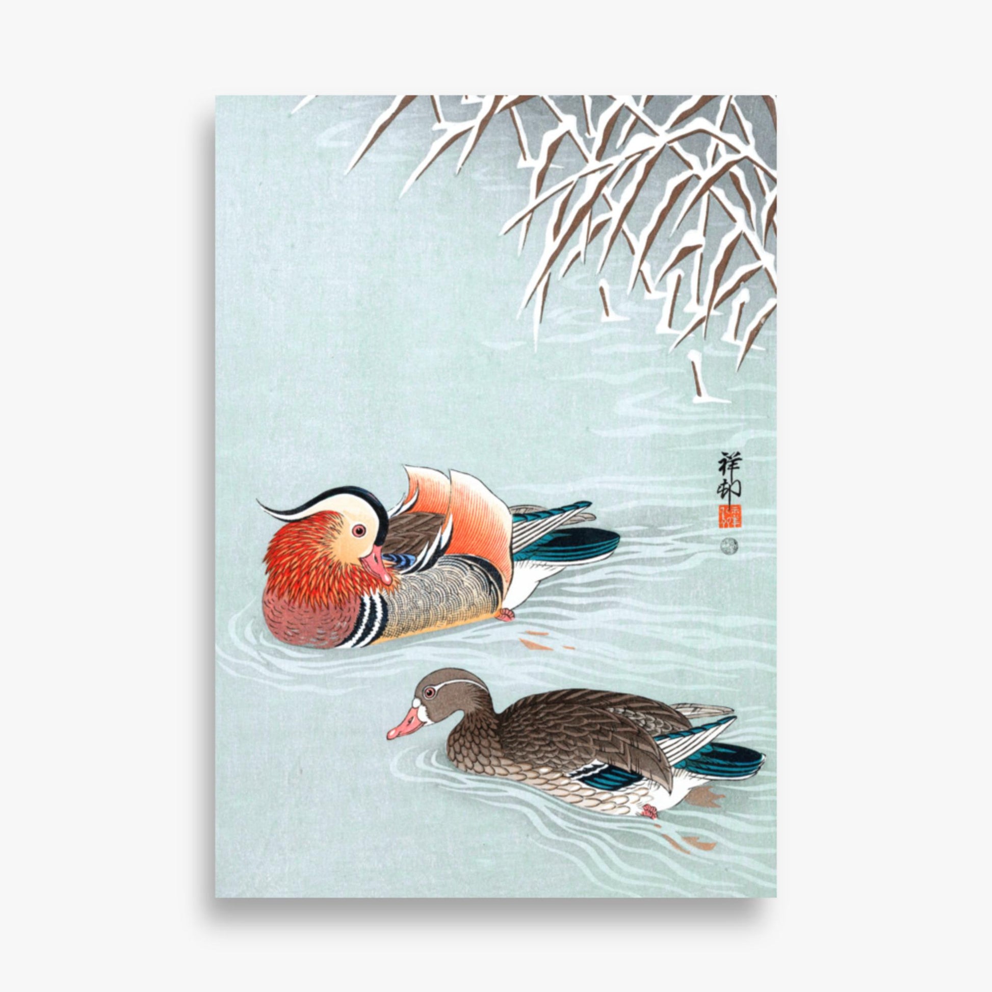 Ohara Koson - Mandarin Ducks 70x100 cm Poster