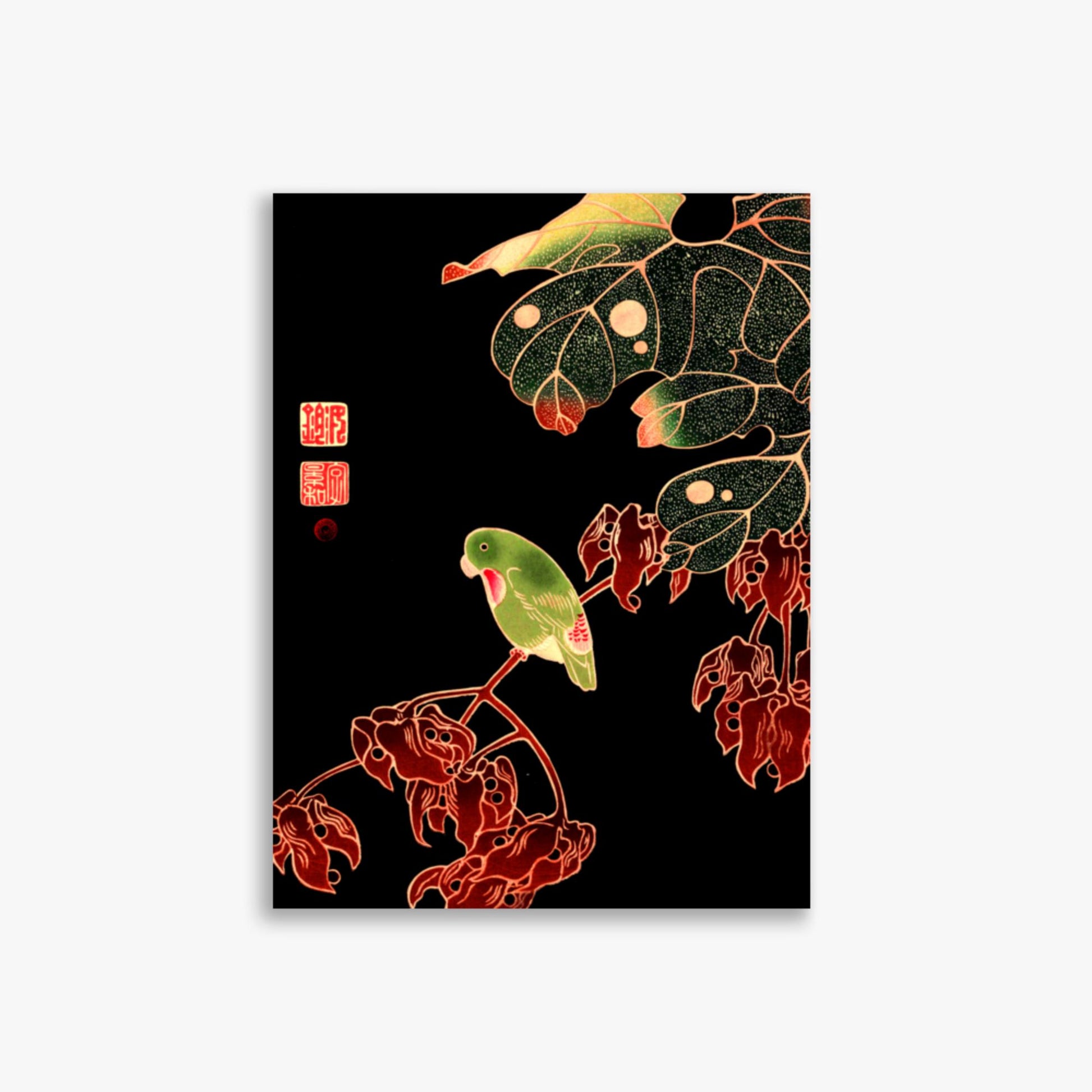 Ito Jakuchu - The Paroquet 30x40 cm Poster