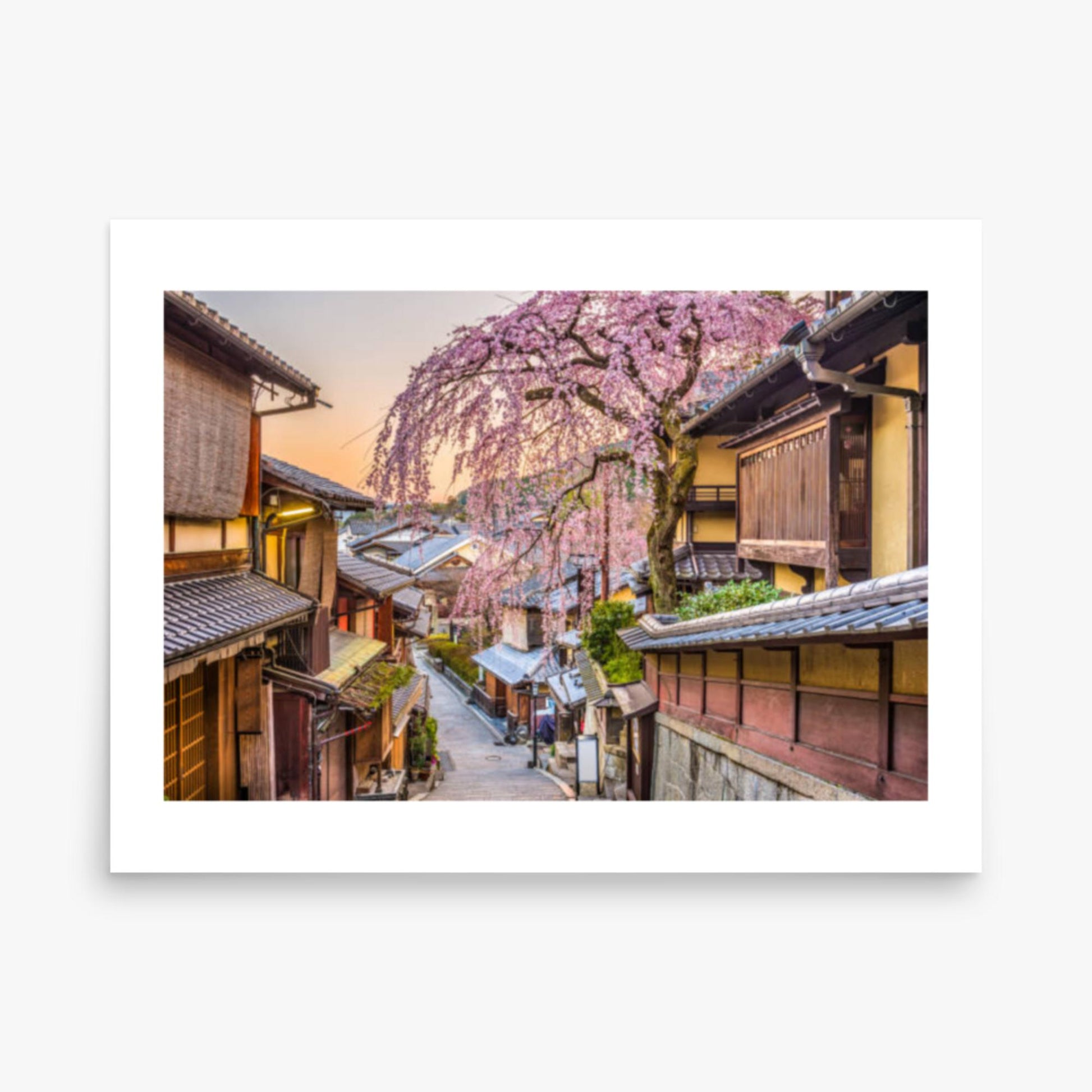 Kyoto, Japan in Sprint 18x24 in Poster