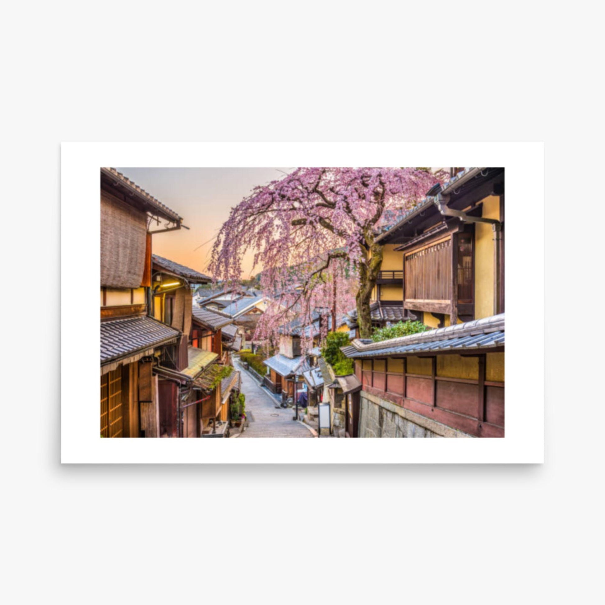 Kyoto, Japan in Sprint 24x36 in Poster