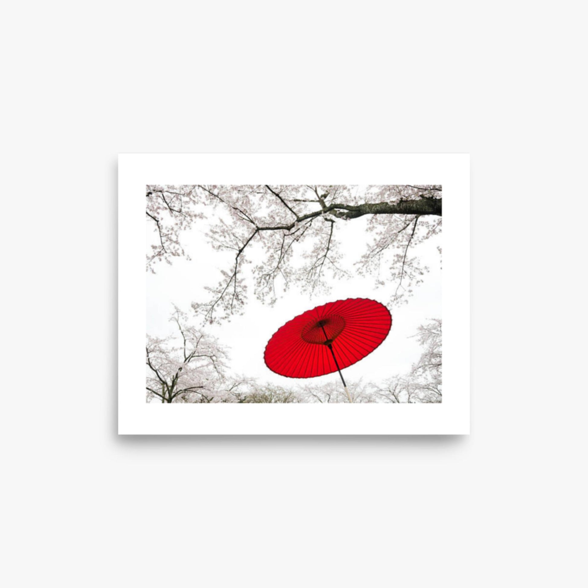 Japanese Umbrella 8x10 in Poster