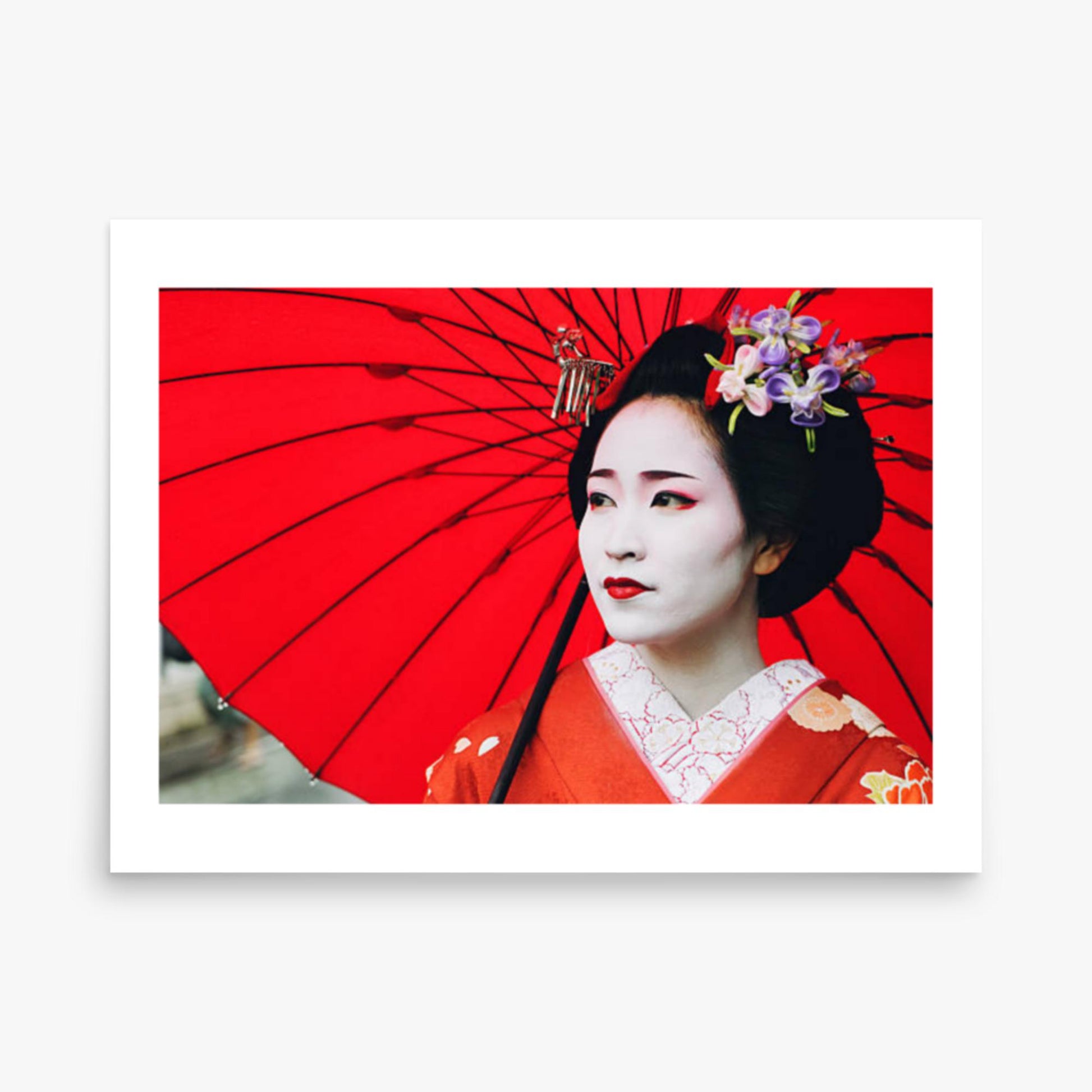 Maiko Girl Portrait 18x24 in Poster