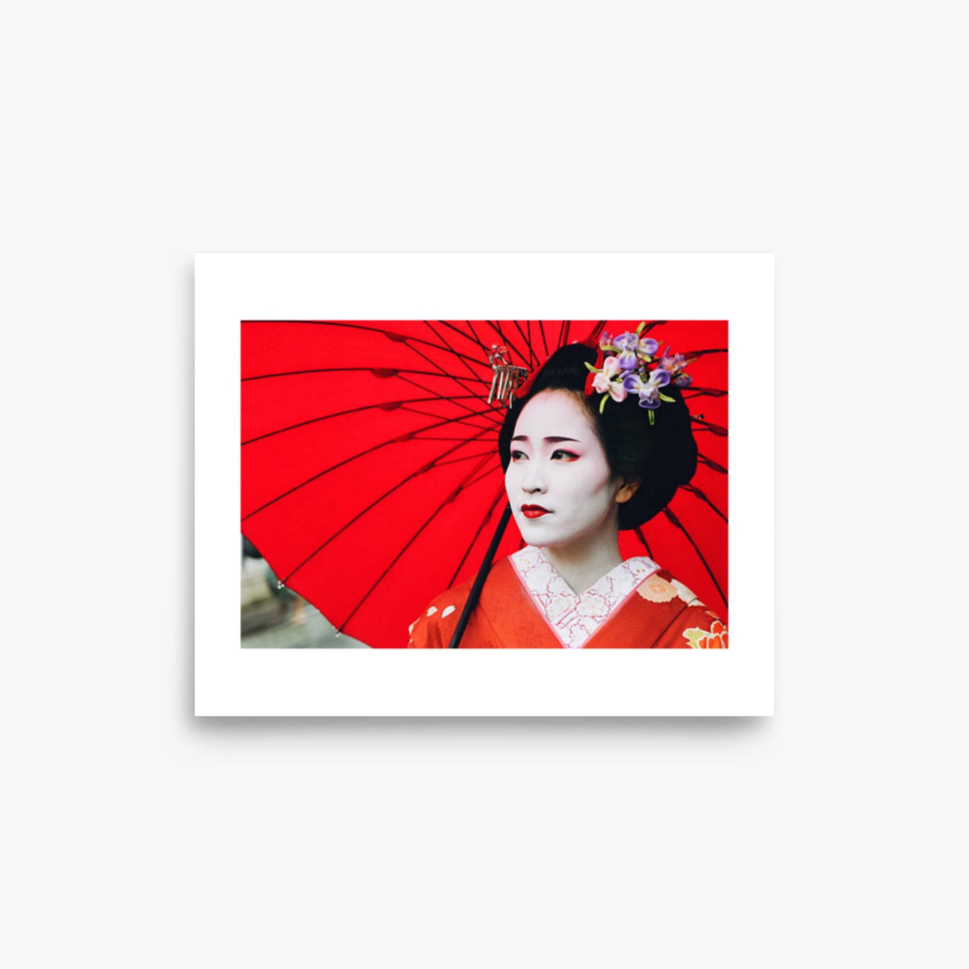 Maiko Girl Portrait 8x10 in Poster
