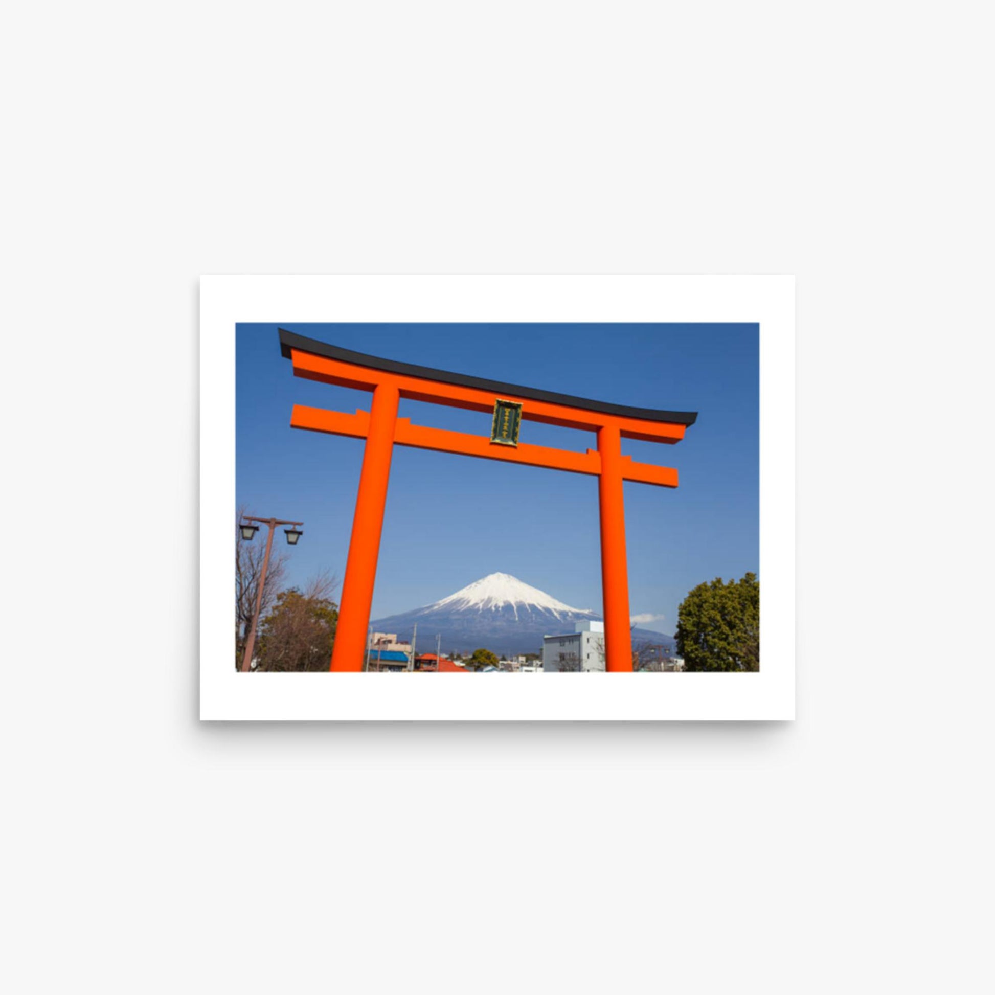 Mount Fuji 12x16 in Poster