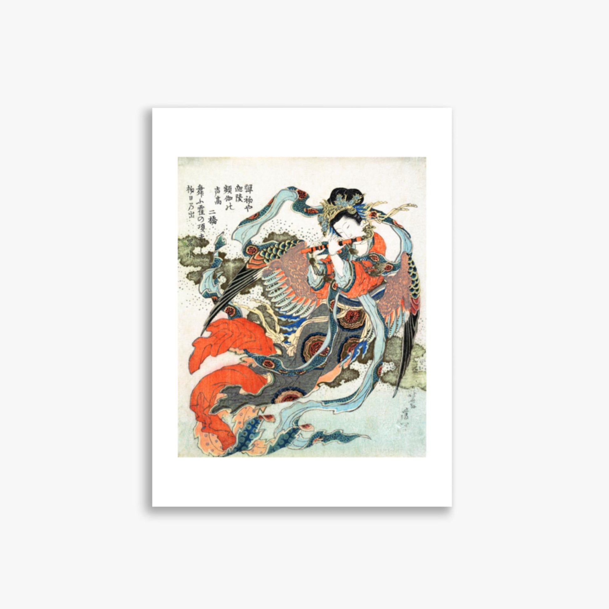 Katsushika Hokusai - Mystical Bird 30x40 cm Poster