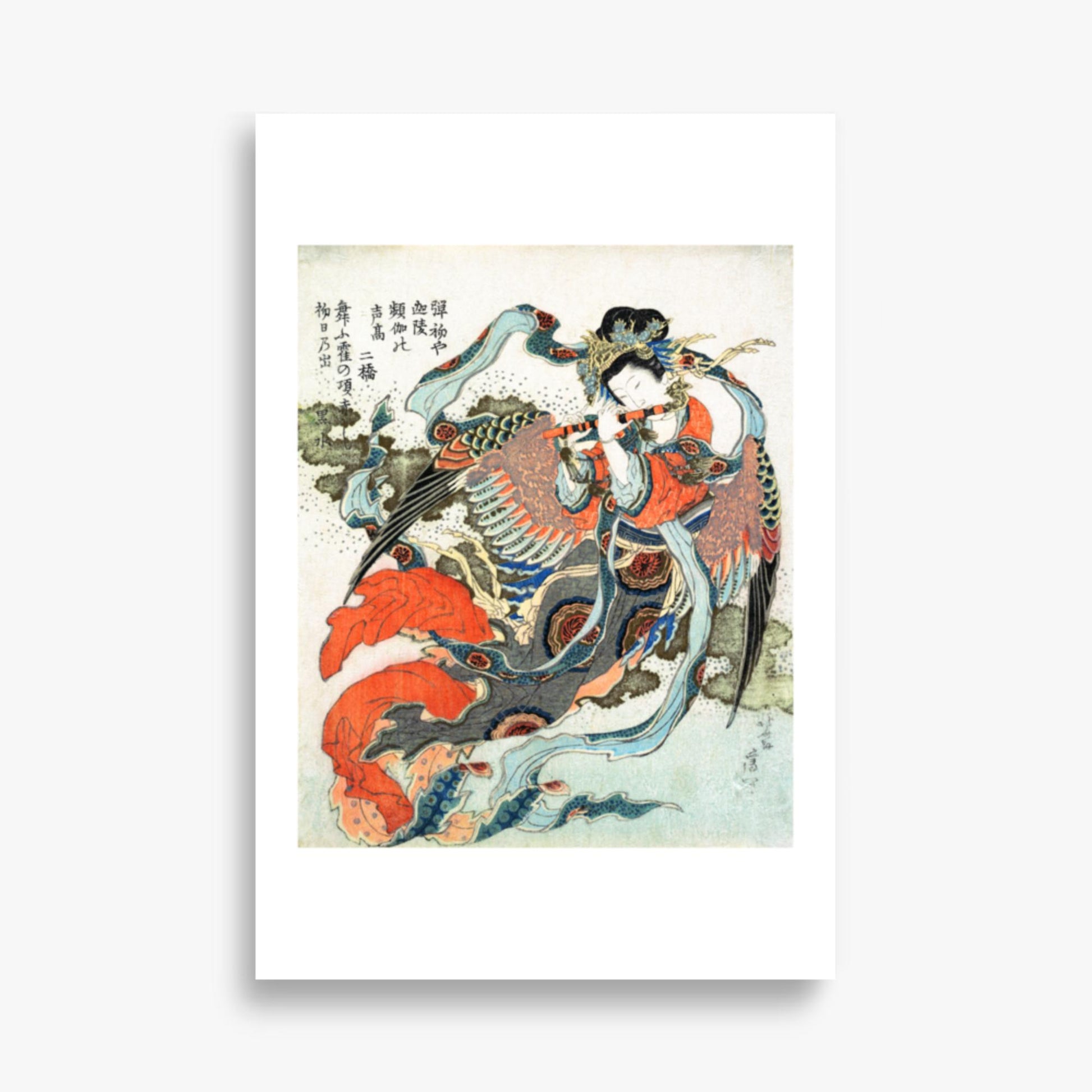 Katsushika Hokusai - Mystical Bird 61x91 cm Poster